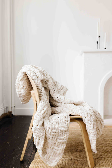 chunky blanket